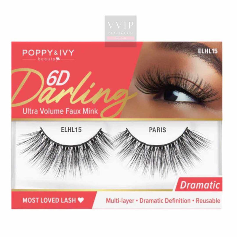 Poppy & Ivy 6D Darling Lashes-ELHL15 Paris (M1)