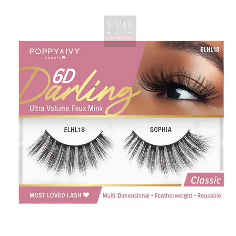 Poppy & Ivy 6D Darling Lashes-ELHL18 Sopha (M1)