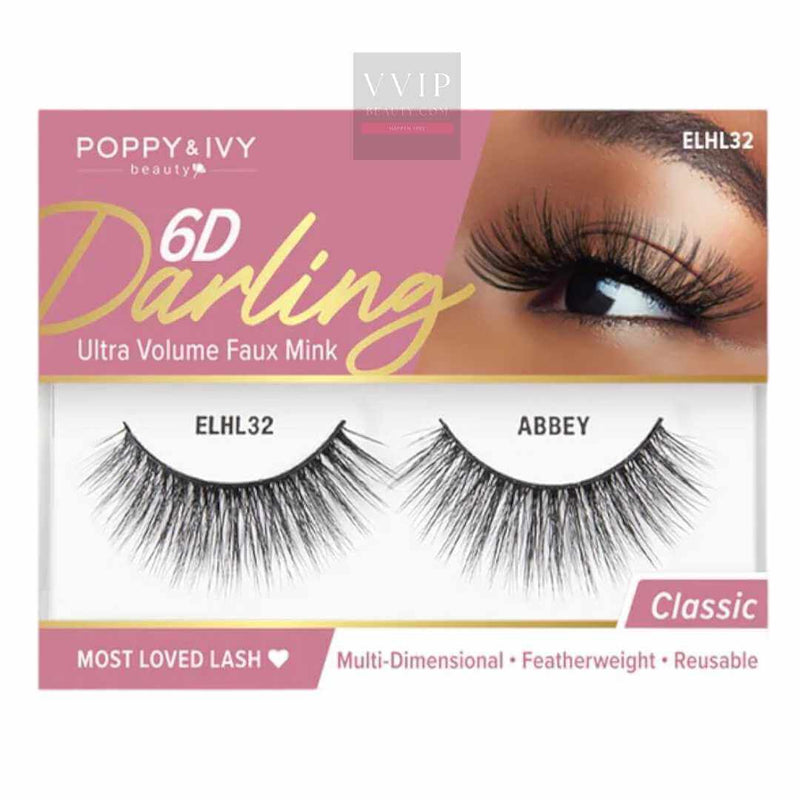 Poppy & Ivy 6D Darling Lashes-ELHL32 Abbey (M1)