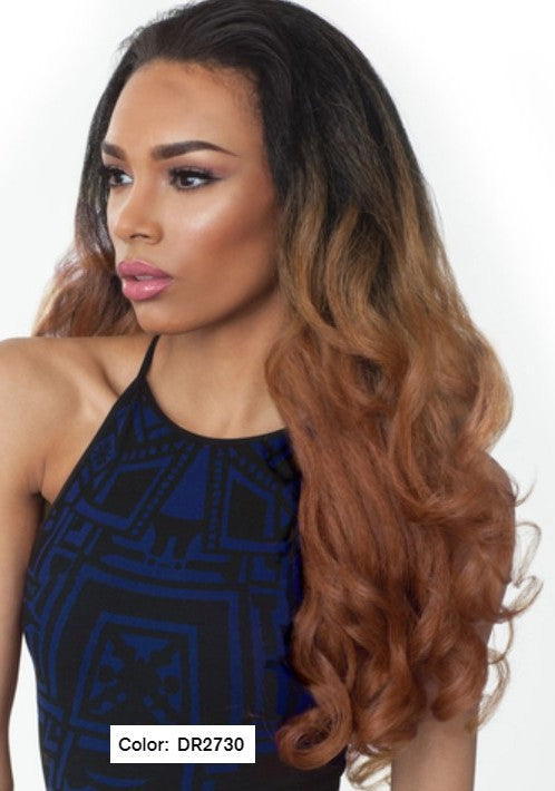 Outre Quick Weave Stunna Half Wig Synthetic