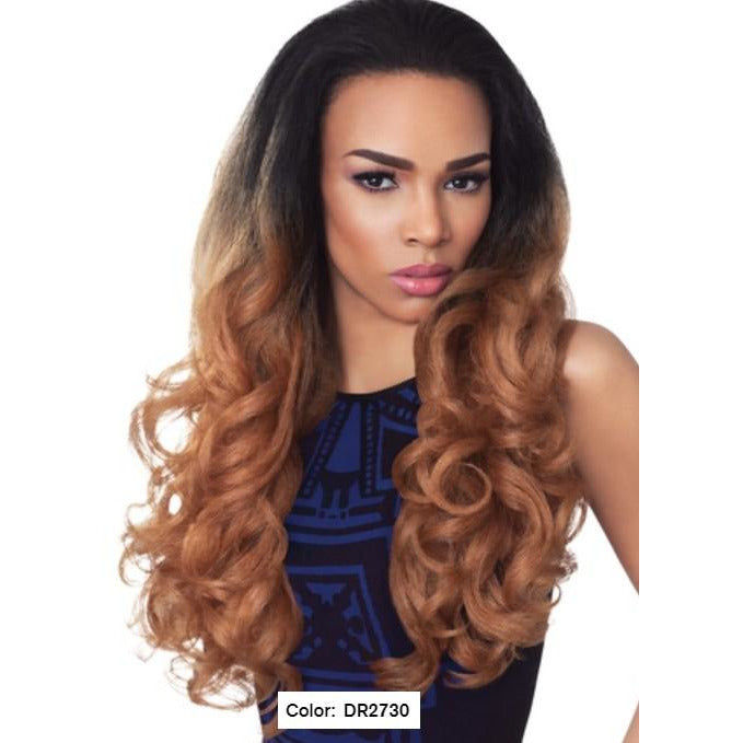 Outre Quick Weave Stunna Half Wig Synthetic