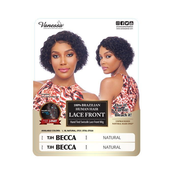 TJH BECCA-100% BRAZILIAN HUMAN HAIR LACE FRONT (01)