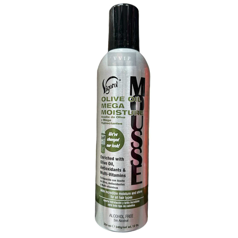 Vigorol® Olive Oil Mega Moisture Mousse  12 oz