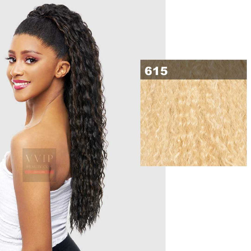 Drawstring Express Curl Synthetic Hair Ponytail - ST DEXIE