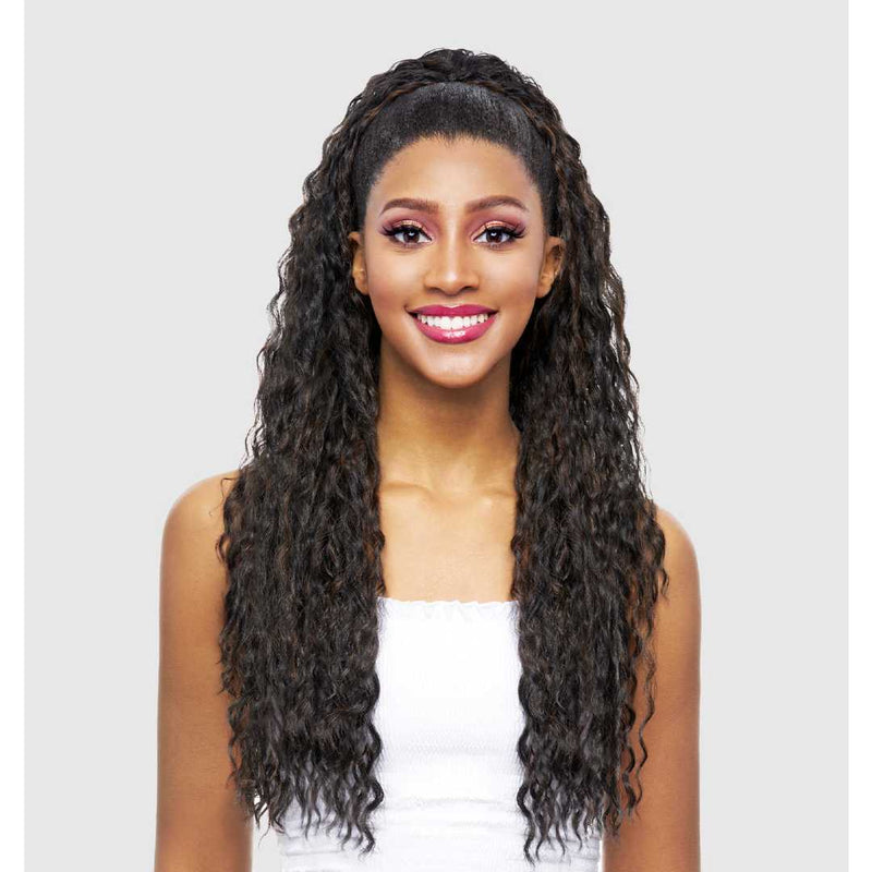 Drawstring Express Curl Synthetic Hair Ponytail - ST DEXIE