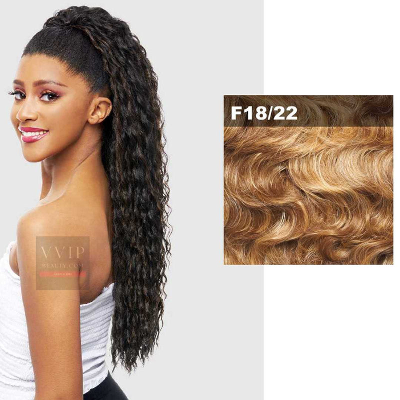 Drawstring Express Curl Synthetic Hair Ponytail - ST DEXIE