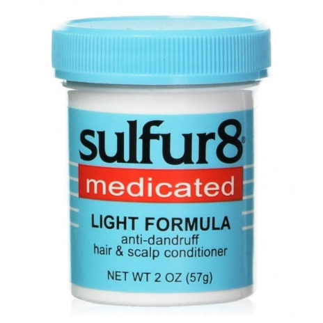 Sulfur 8 Medicated LIGHT Formula Anti-Dandruff Hair & Scalp Conditioner 2oz/4oz/7.25oz (0107)