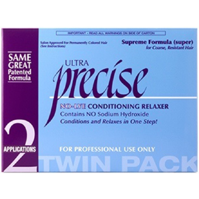Precise No Lye Conditioning Relaxer Supreme Twin Pack